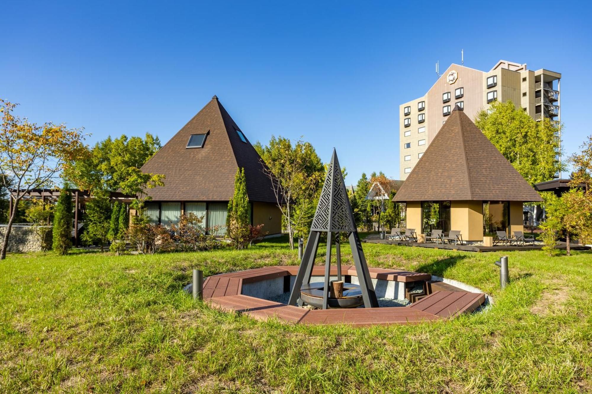 Hokuten No Oka Abashiriko Tsuruga Resort Rom bilde