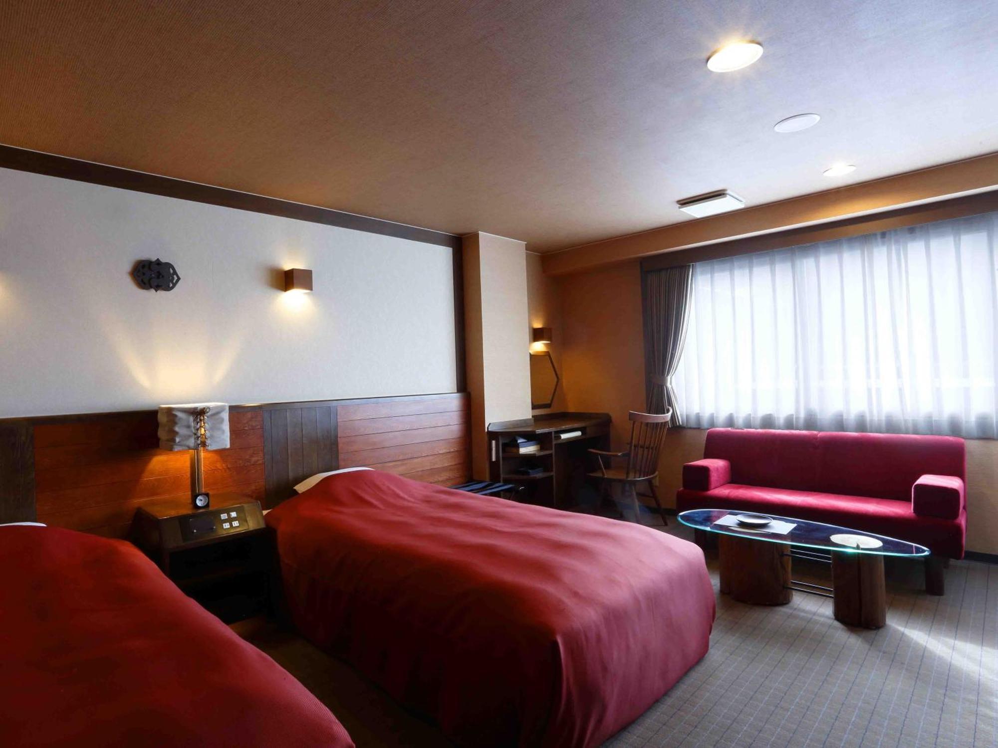 Hokuten No Oka Abashiriko Tsuruga Resort Rom bilde